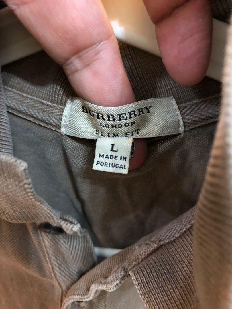 Burberry London Original Tshirt-Rare, Men's Fashion, Tops & Sets, Tshirts &  Polo Shirts on Carousell