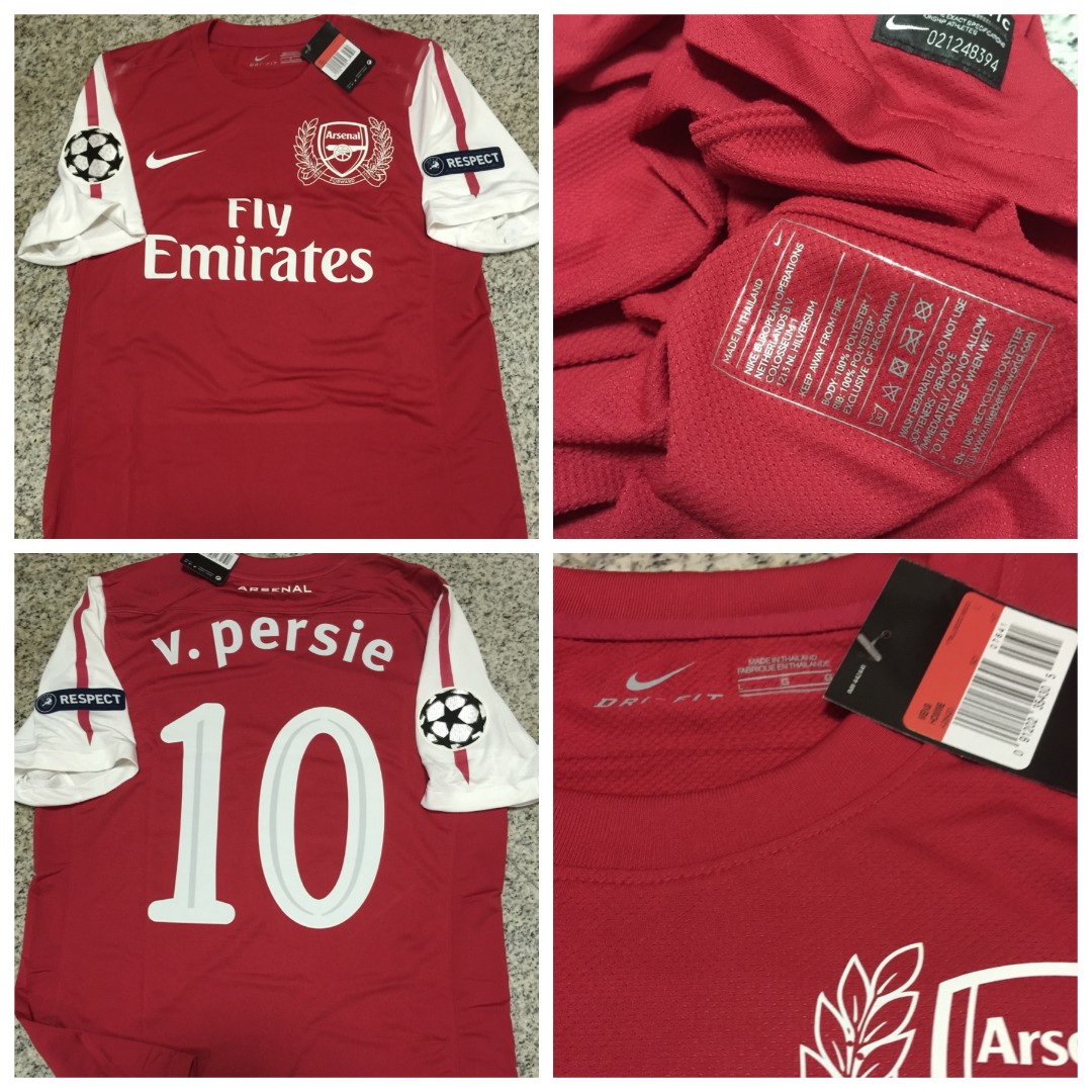 arsenal player issue jersey