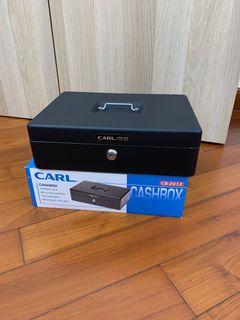 #唔使錢thx CARL Cashbox Metal Lockbox Lock with Coin Tray