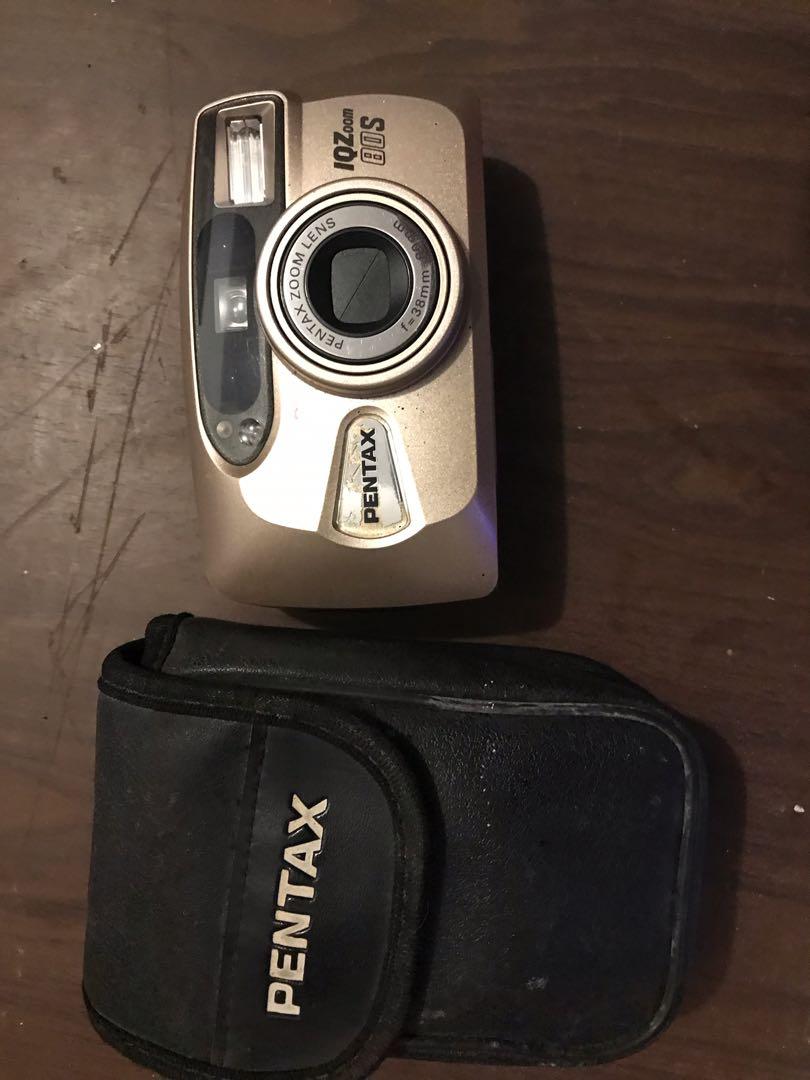 #carouswitch PENTAX film camera (Category: Cameras) located in Bulacan. Submitted by mark88821 (Listing ID 1010046381, Image 1). Description: #carouswitch Wysiwyg Pentax IQZOOM 80S Film camera Not sure if still working no film to test it and no charger #carouswitch.