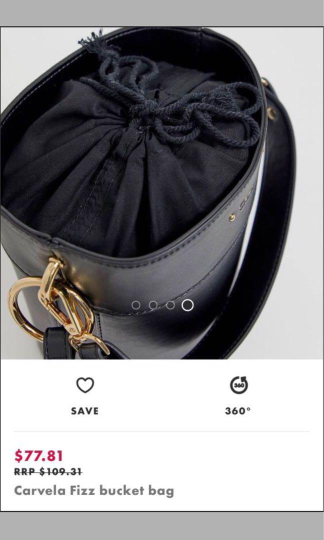 Carvela new arrivals bucket bag