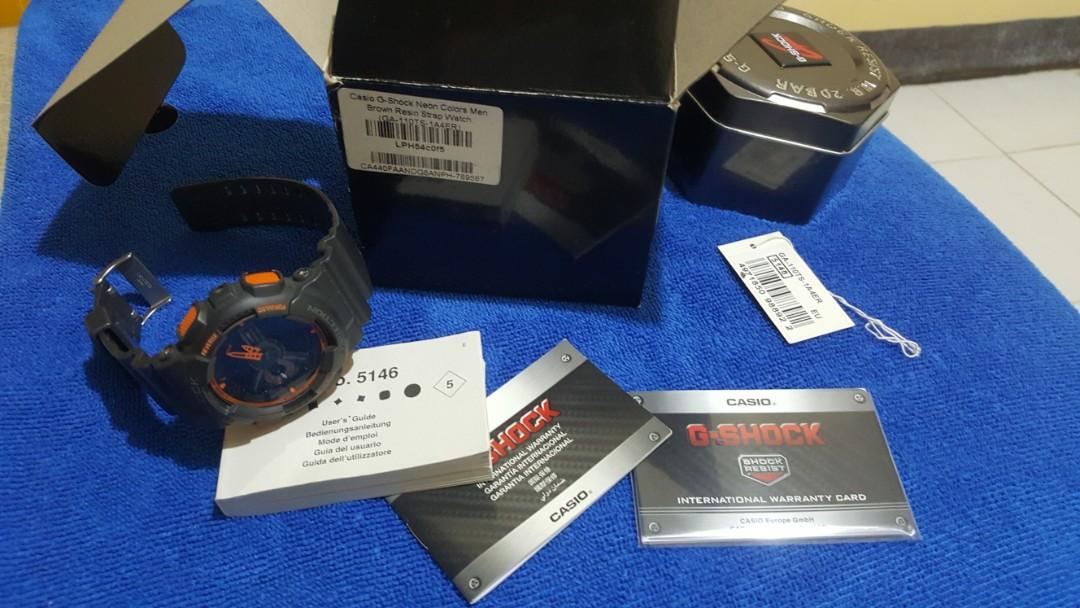 g shock ga 110ts manual