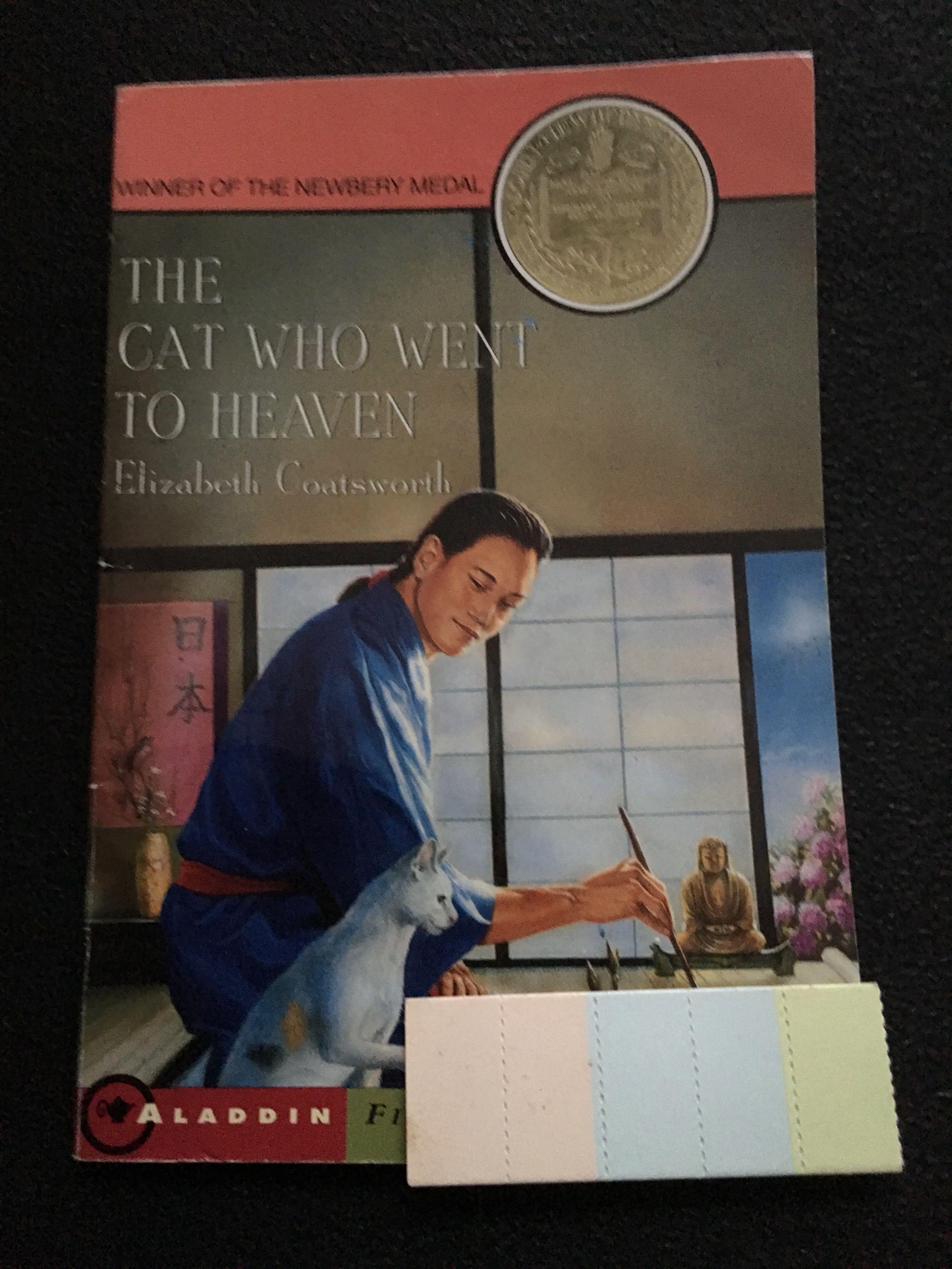Cat Who Went To Heaven Elizabeth Coatsworth Aladdin Newberry Honor Preloved Books Children S Books On Carousell