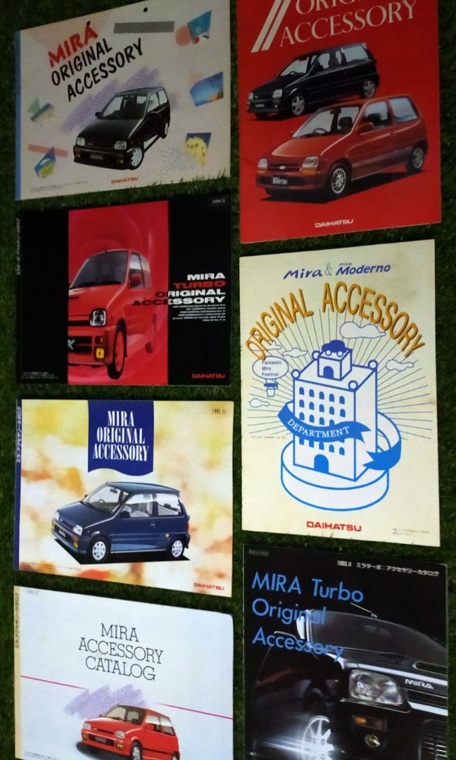 Catalogue daihatsu mira l200,l200S,l500&&terios, Auto Accessories on