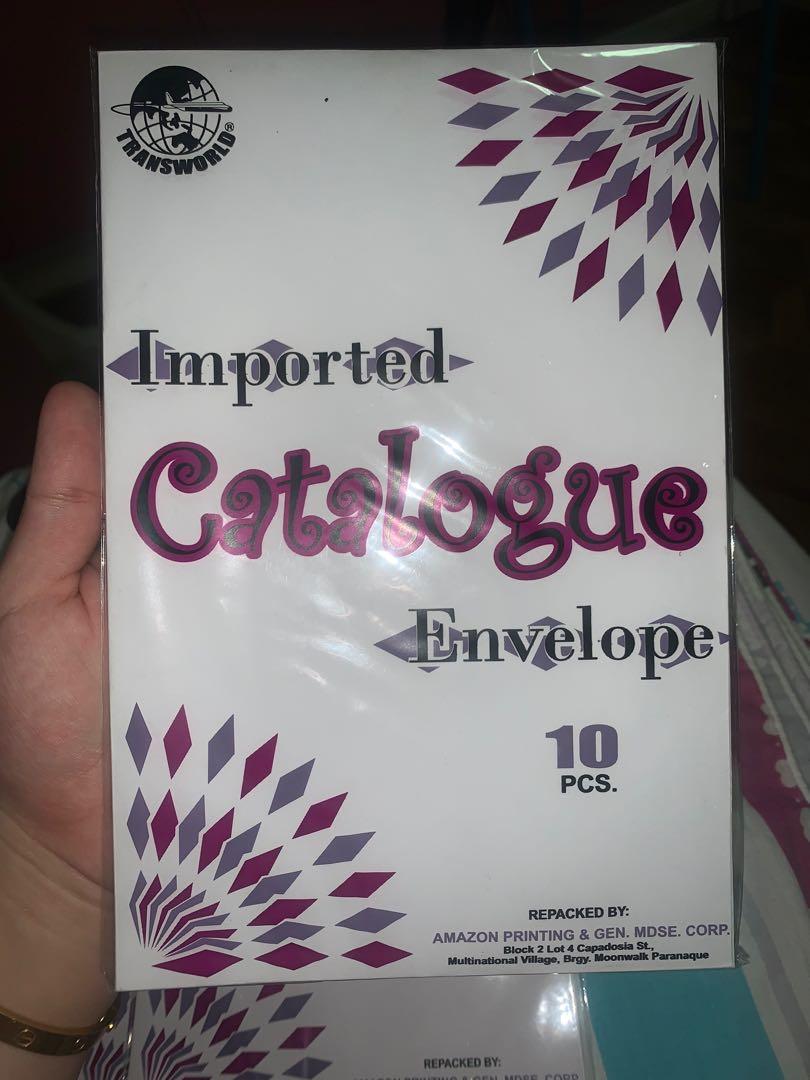 Catalogue Envelopes (10pcs) (Category: Stationery & School Supplies) located in Malabon City. Submitted by decluttergirly (Listing ID 1010258199, Image 2). Description: About 7x10in. .