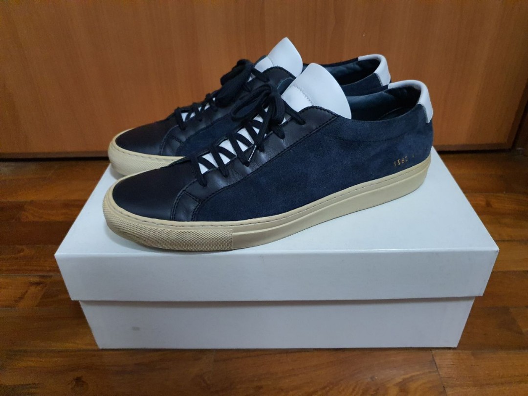 Common projects blue sales suede