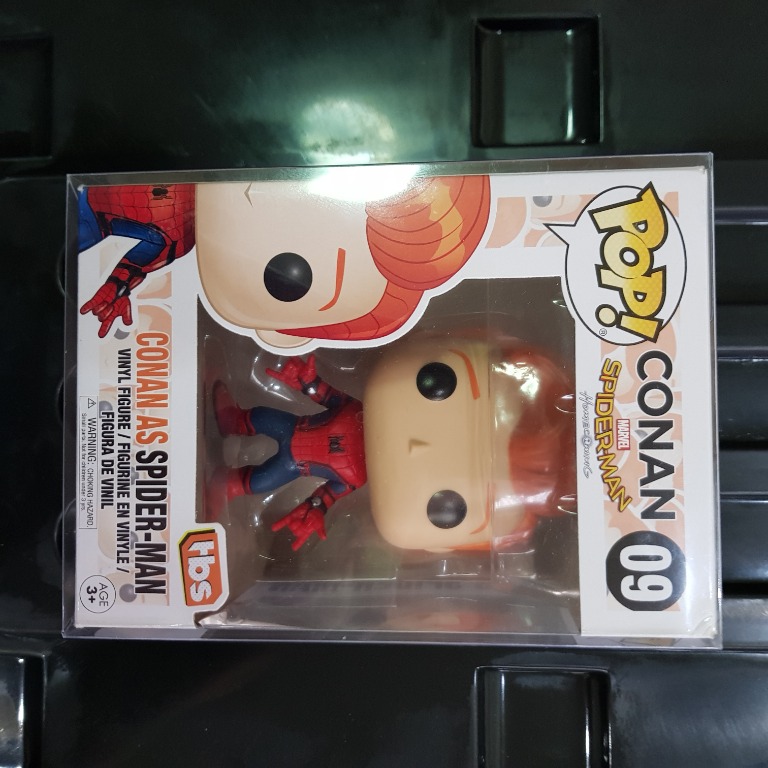 Conan spider man pop top