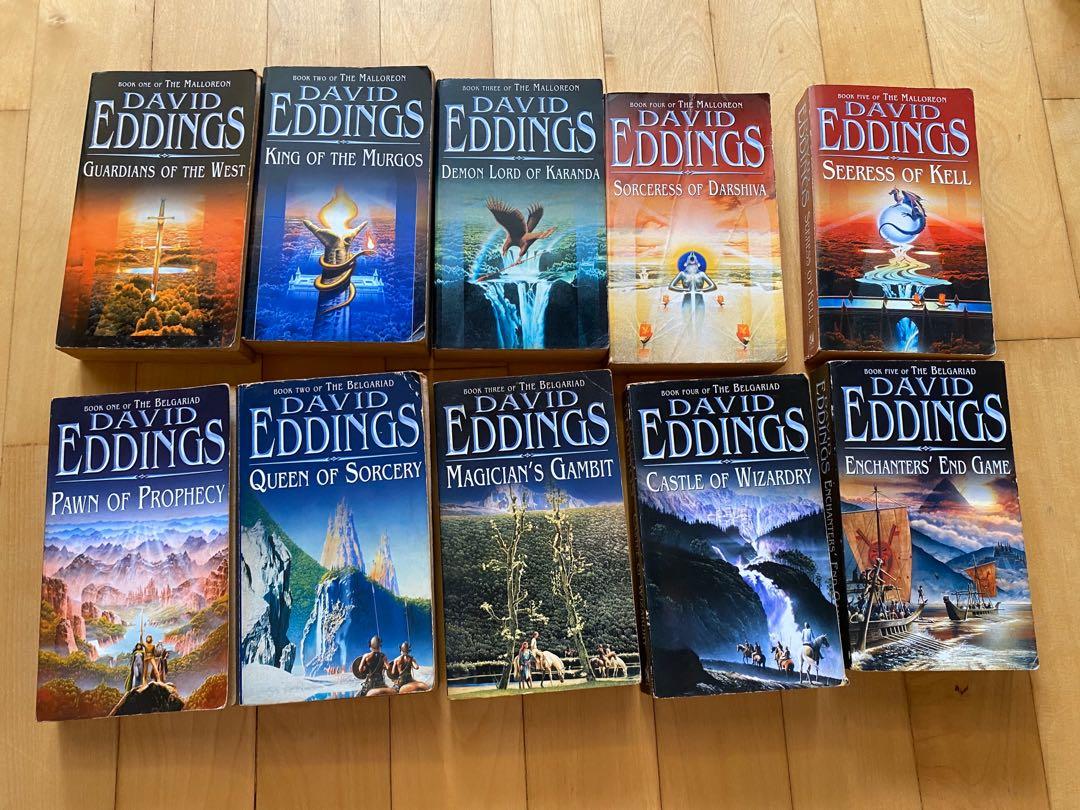 David Eddings Fantasy Books The Malloreon Belgariad Books Stationery Fiction On Carousell