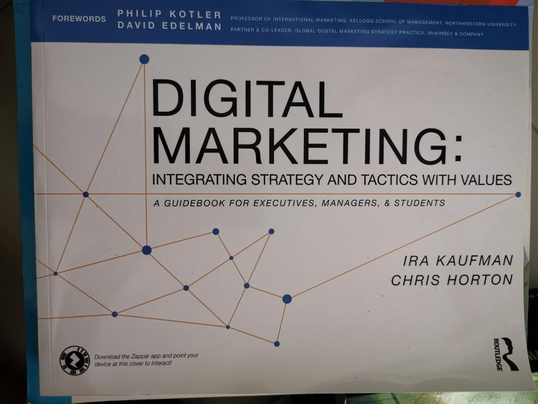 Digital marketing textbook Philip kotler Suss, Hobbies & Toys, Books