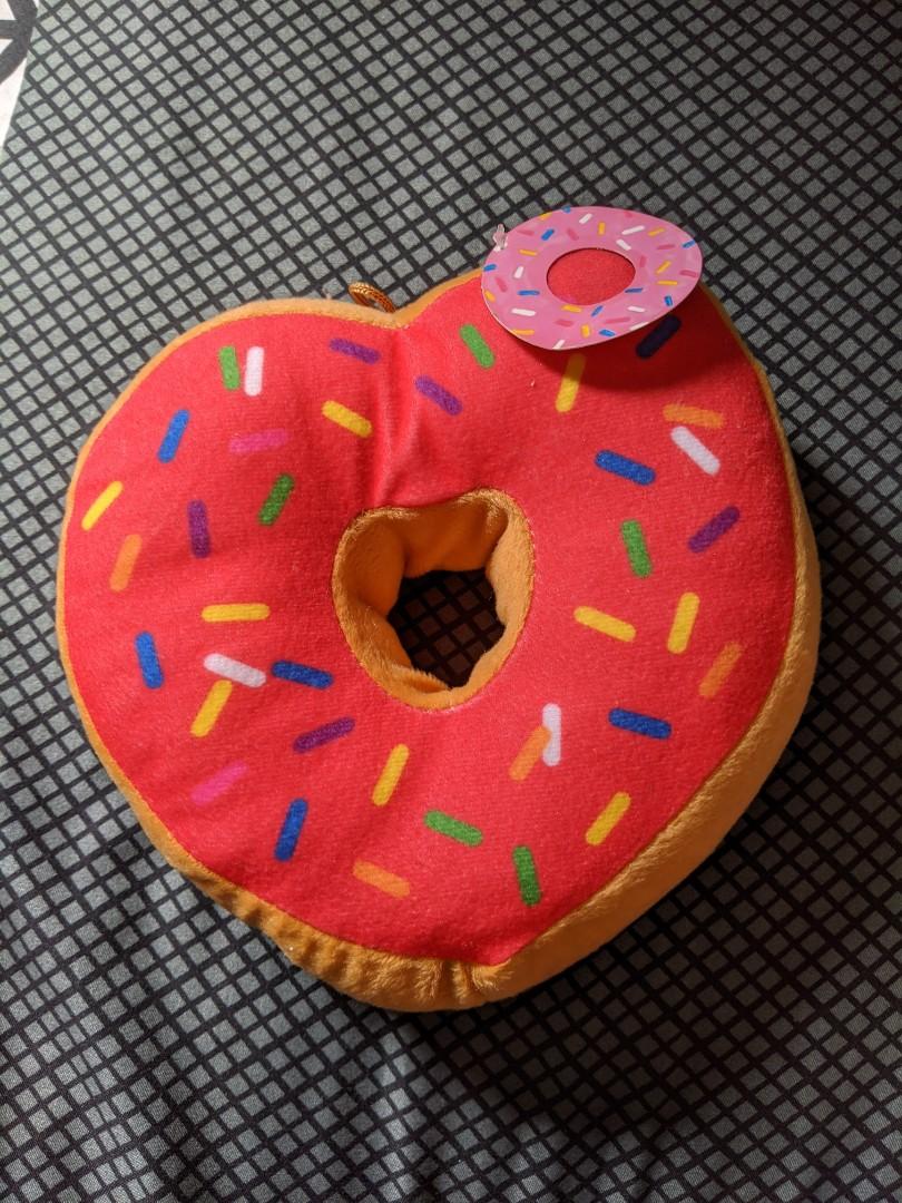 plastic donut dog toy