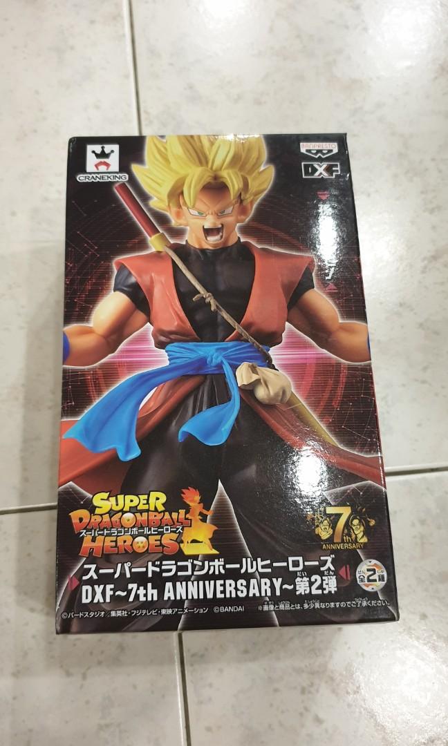 Dragon Ball Z DBZ Heroes DXF Figure 7th Anniversary SON GOKU XENO Banpresto NEW