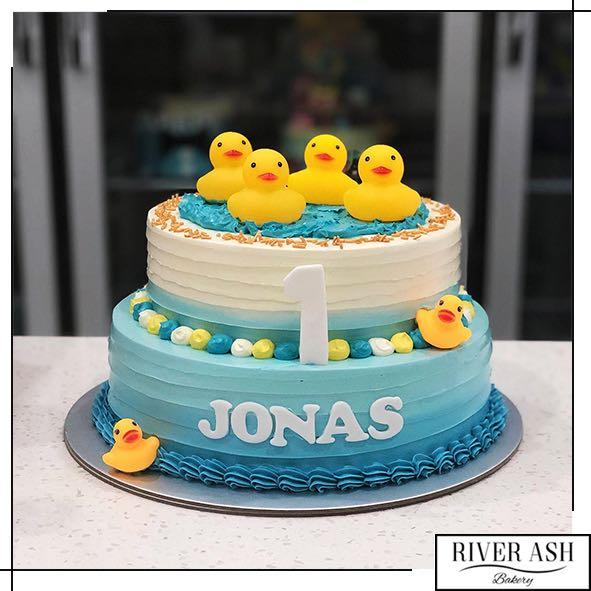 Duck Birthday Cake For Kids