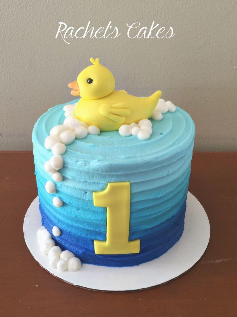 Coolest Rubber Duckie Cake