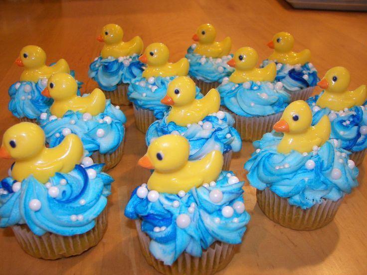 girl rubber duck baby shower cakes