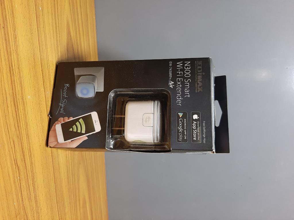 Edimax N300 Smart Wifi Extender Electronics Computer Parts Accessories On Carousell