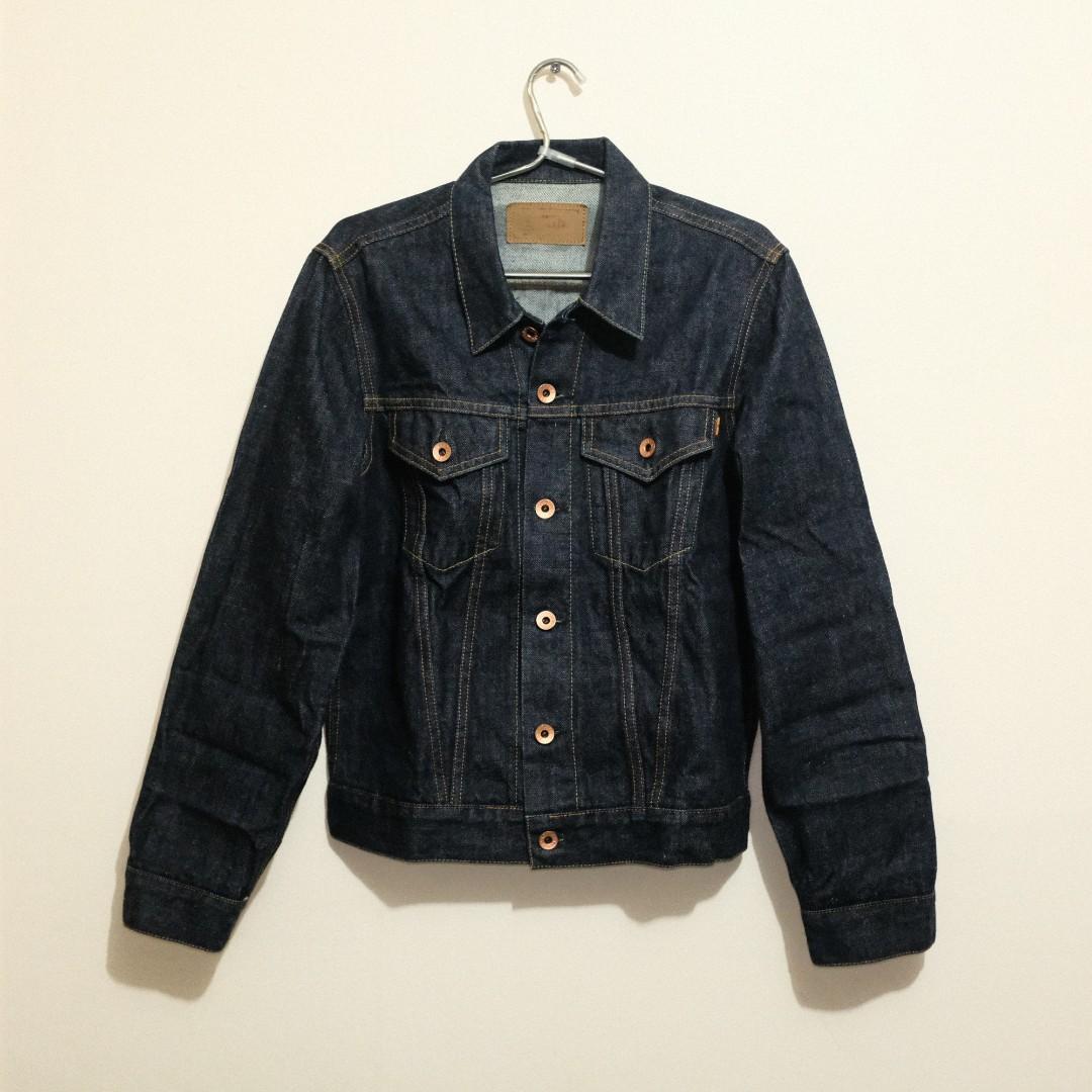 Edwin Trucker Jacket In Selvedge Denim Men S Fashion Coats Jackets And Outerwear On Carousell