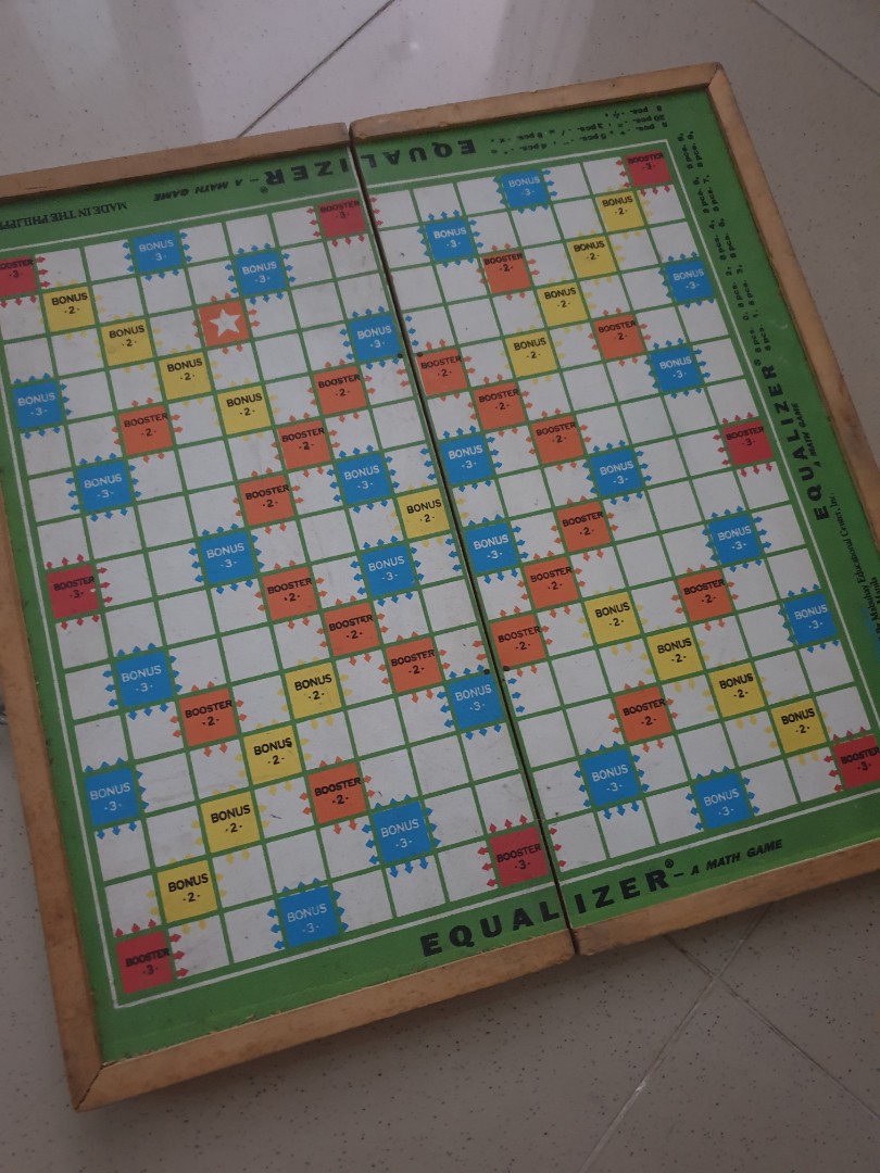 Equalizer Math Board Games, Hobbies & Toys, Toys & Games On Carousell