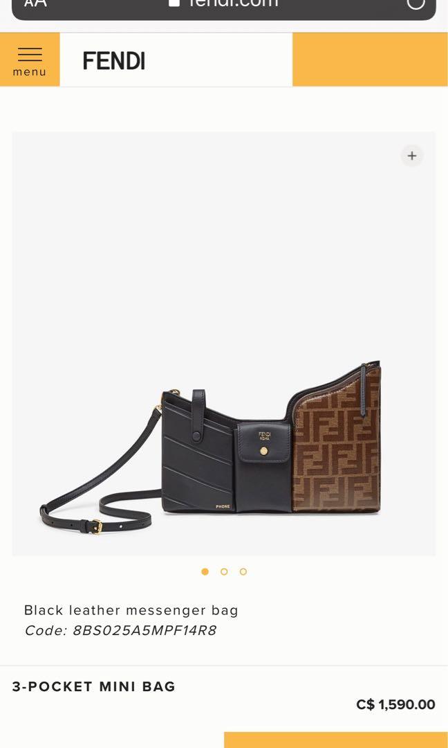 Fendi pockets mini bag 2025