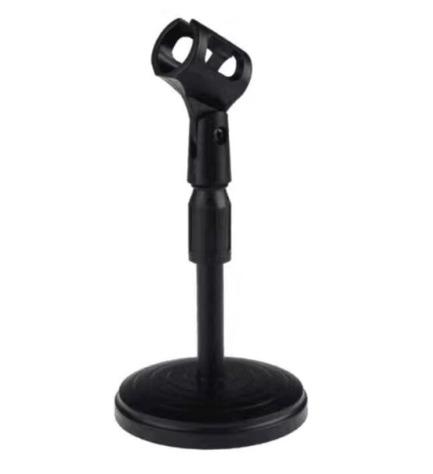 Folding Type Black Microphone Mic Stand (Category: Microphones) located in Quezon City. Submitted by allanpauco (Listing ID 1010112025, Image 1). Description: 100% brand new and high quality Firm and stable base stands on the desk perfectly Adjustable legs for placement on uneven surfaces Compact microphone desk stand designed for heavy-duty carry Well designed microphone stand makes it easy to suitable for all microphone Great use at the confere