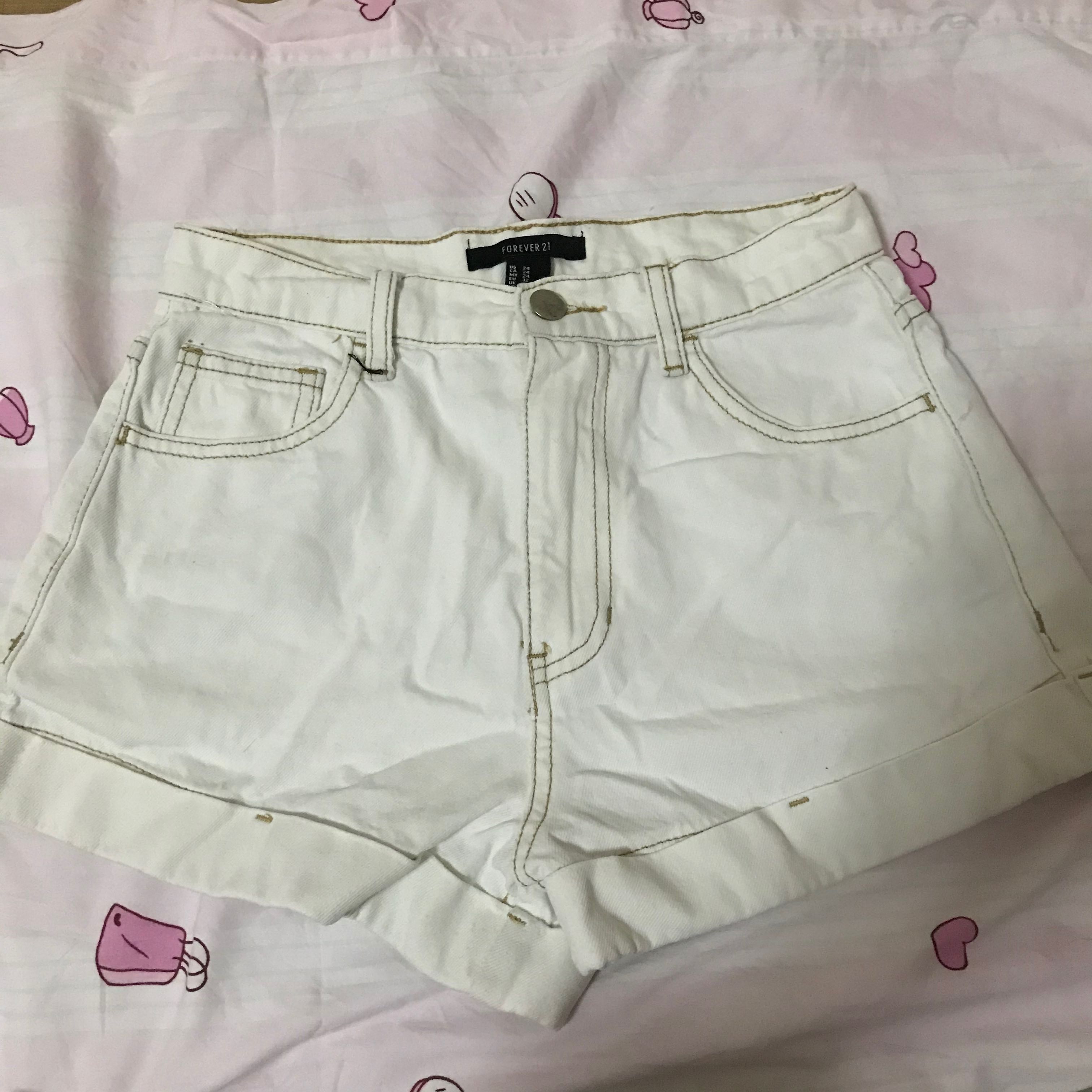 mom shorts forever 21