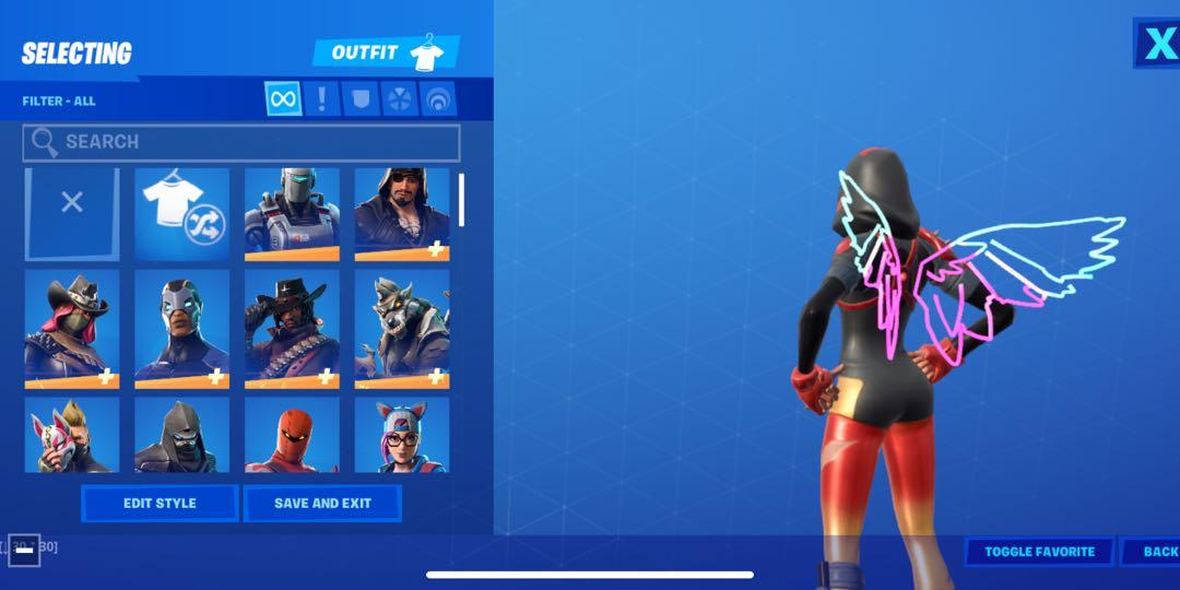 Fortnite Full Access Stacked Account Wtt Wts Toys Games Video Gaming In Game Products On Carousell - godlike emote roblox id