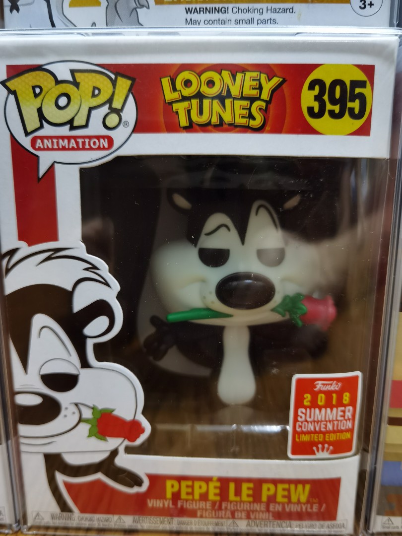 Funko pop Looney Tunes Pepe Le Pew Summer Convention Limited Edition ...