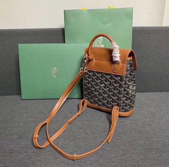 goyard alpin black and tan