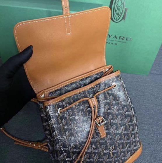 goyard alpin black and tan