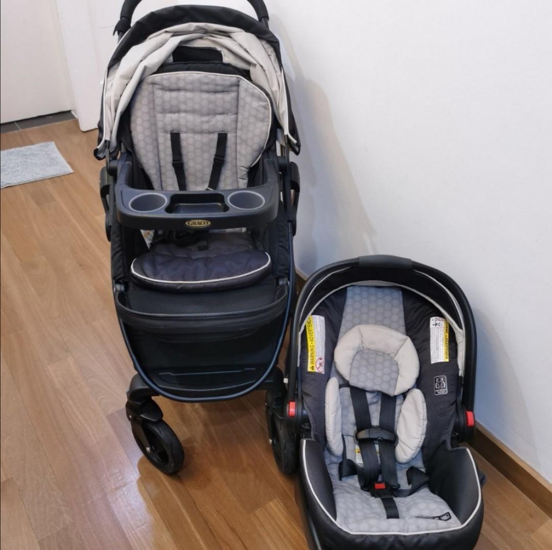 graco click connect car seat stroller