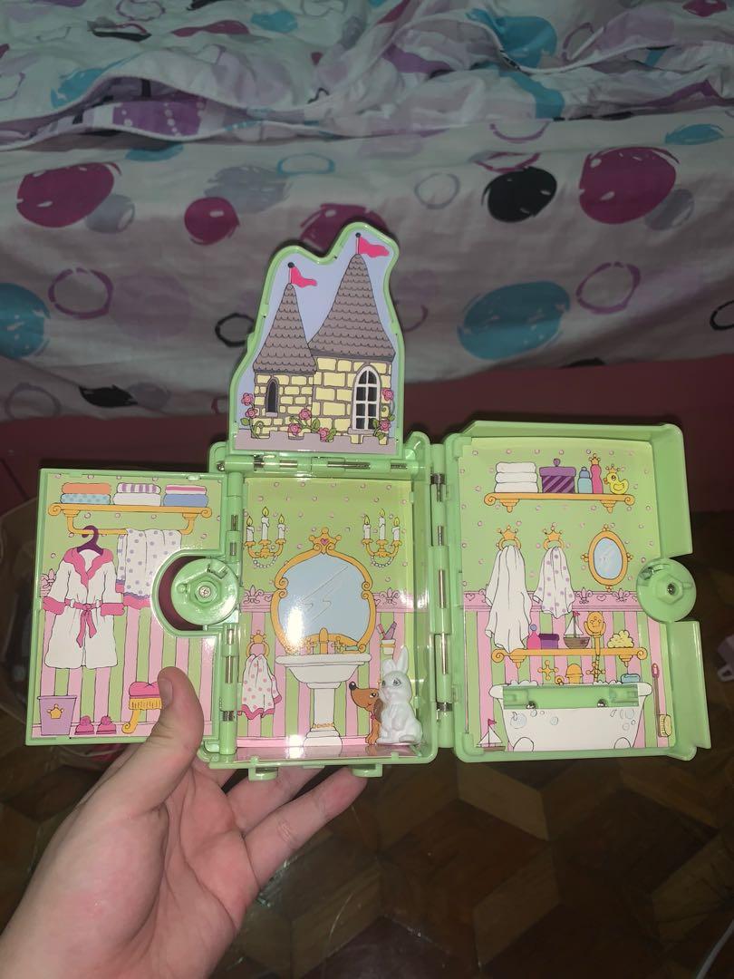 Green Surprise Princess Bathroom Dollhouse (Category: Kids Toys) located in Malabon City. Submitted by decluttergirly (Listing ID 1010260434, Image 2). Description: Only the bunny is included.