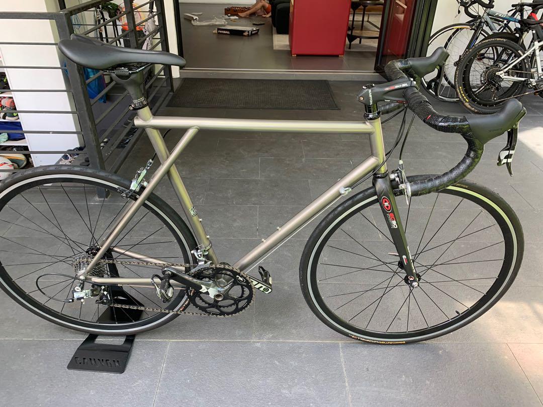 gt titanium road bike