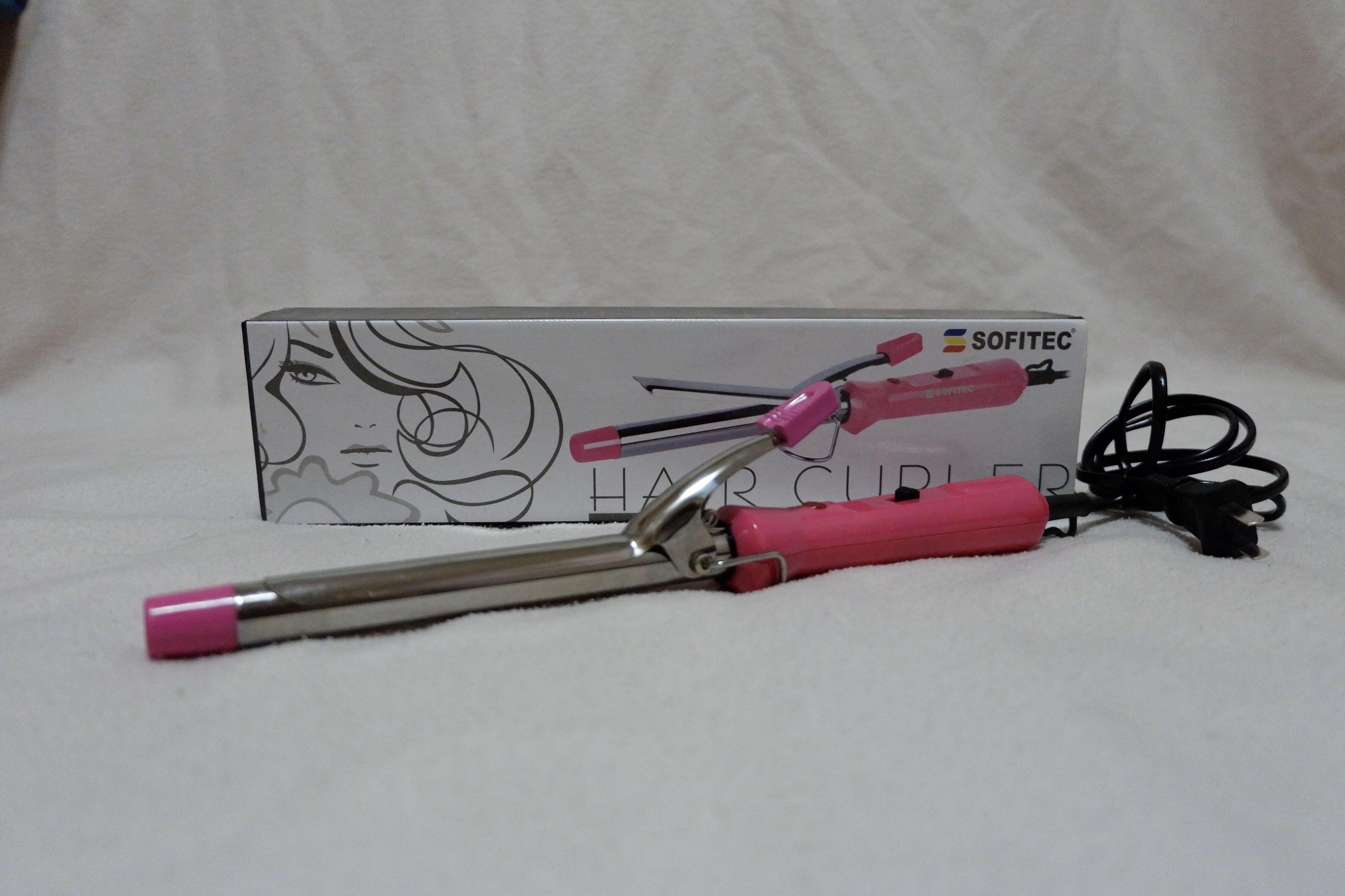 Hair Curler (Category: Hair) located in Santa Rosa. Submitted by mainert (Listing ID 1010241471, Image 1). Description: Sofitec Hair Curler Used once. Color: Pink PM/Chat for more info..