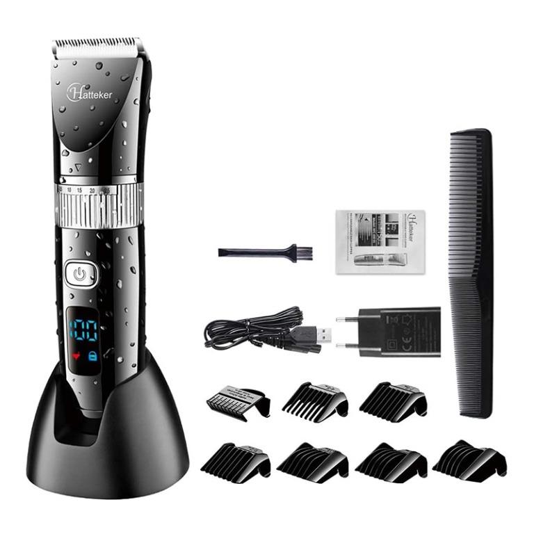 hatteker professional hair clipper cordless clippers