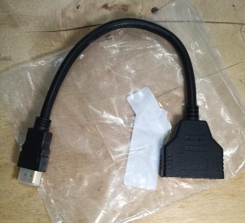 HDMI Splitter HDMI(1x) to HDMI(2x) (Category: Cables & Adaptors) located in Cainta. Submitted by whiteelephantph (Listing ID 1010125860, Image 1). Description: .