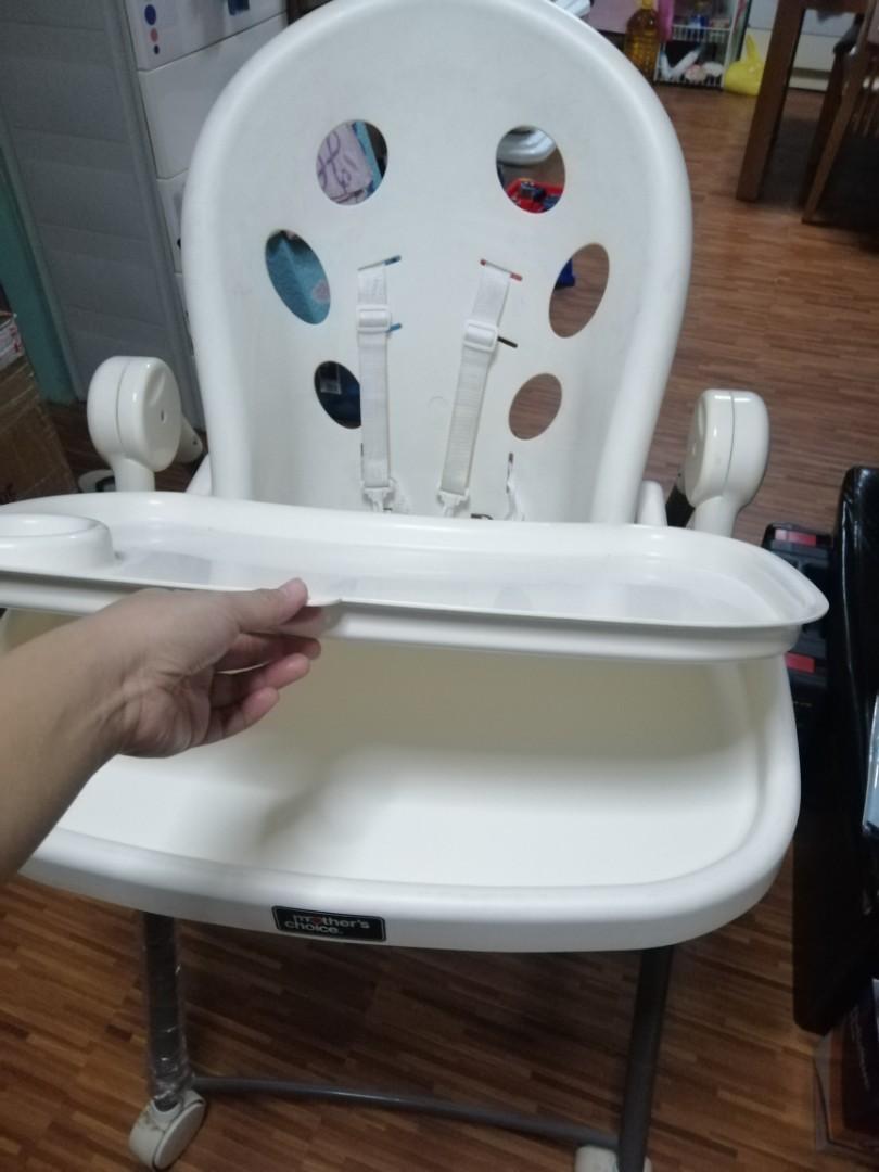 mothers choice wooden high chair