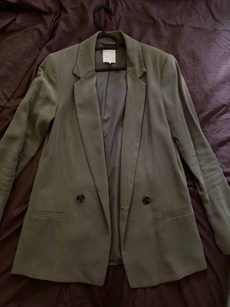 Hxxm green blazer clearance