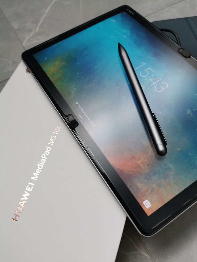 Huawei Mediapad M5 Lite With M Pen Mobile Phones Gadgets Tablets Android On Carousell