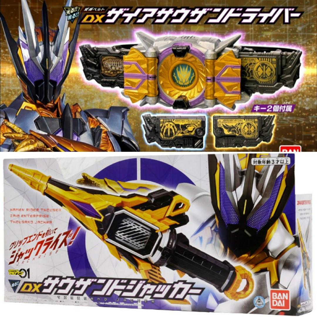 In Stock Dx Zaia Thousand Driver Thousand Jacker Kamen Rider Zero One Asia Misb Toys Games Others On Carousell