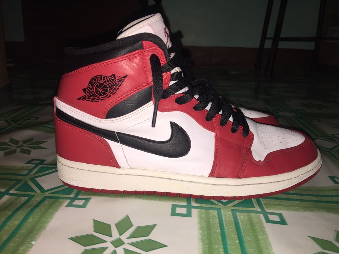 Jordan 1 chicago 2013 Men s Fashion Footwear Sneakers on Carousell