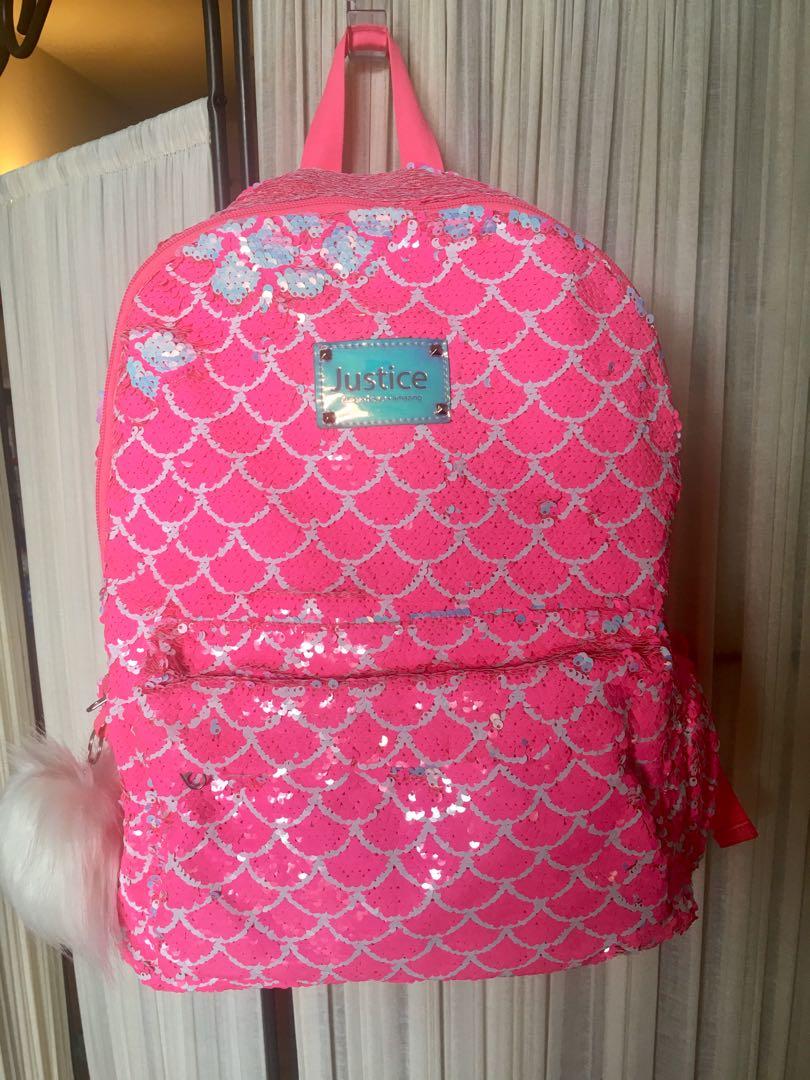 Justice Mermaid Backpack Hobbies Toys Stationery Craft