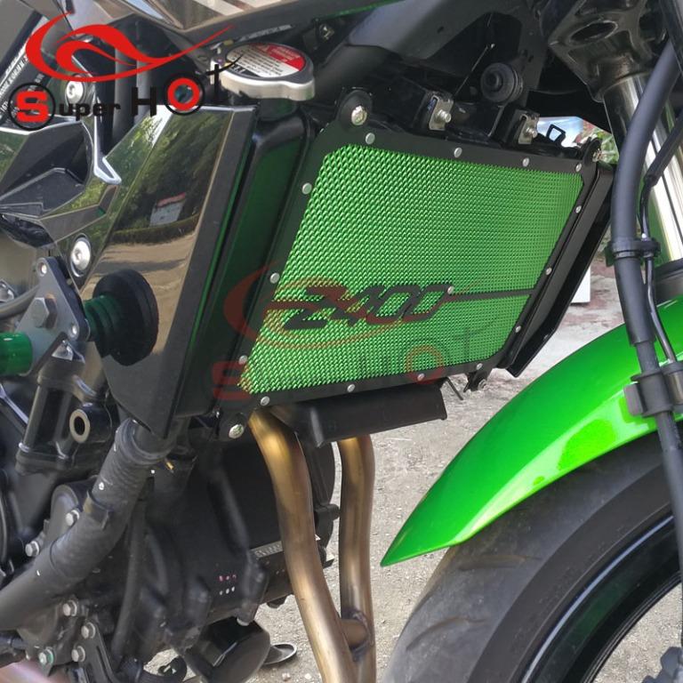 Kawasaki Ninja 400 Z400 Ninja400 new radiator guard black green