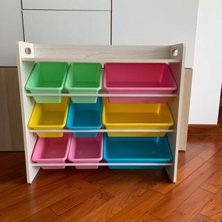 Kids Toy Shelving Unit Made in Taiwan