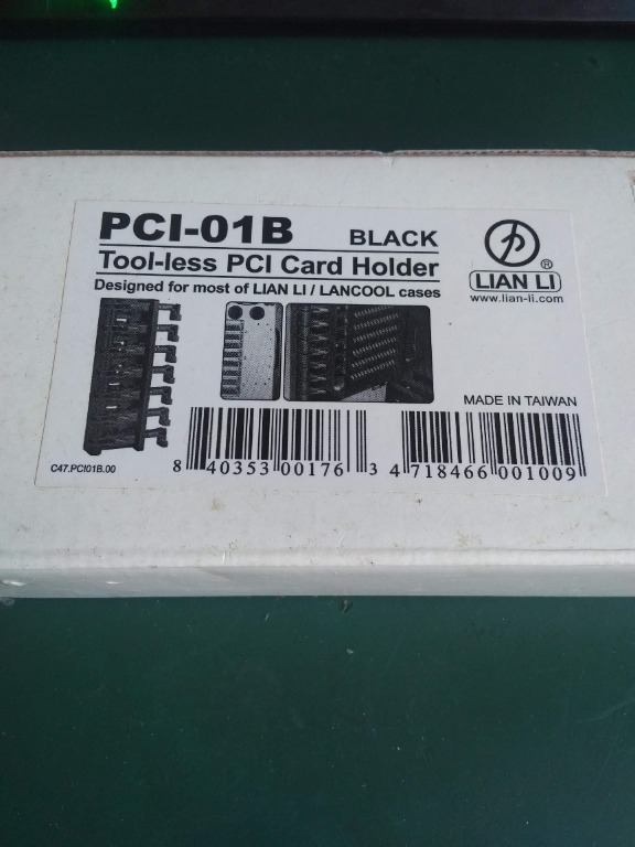 Lian Li Tool-Less PCI Card Holder, Computers & Tech, Parts ...