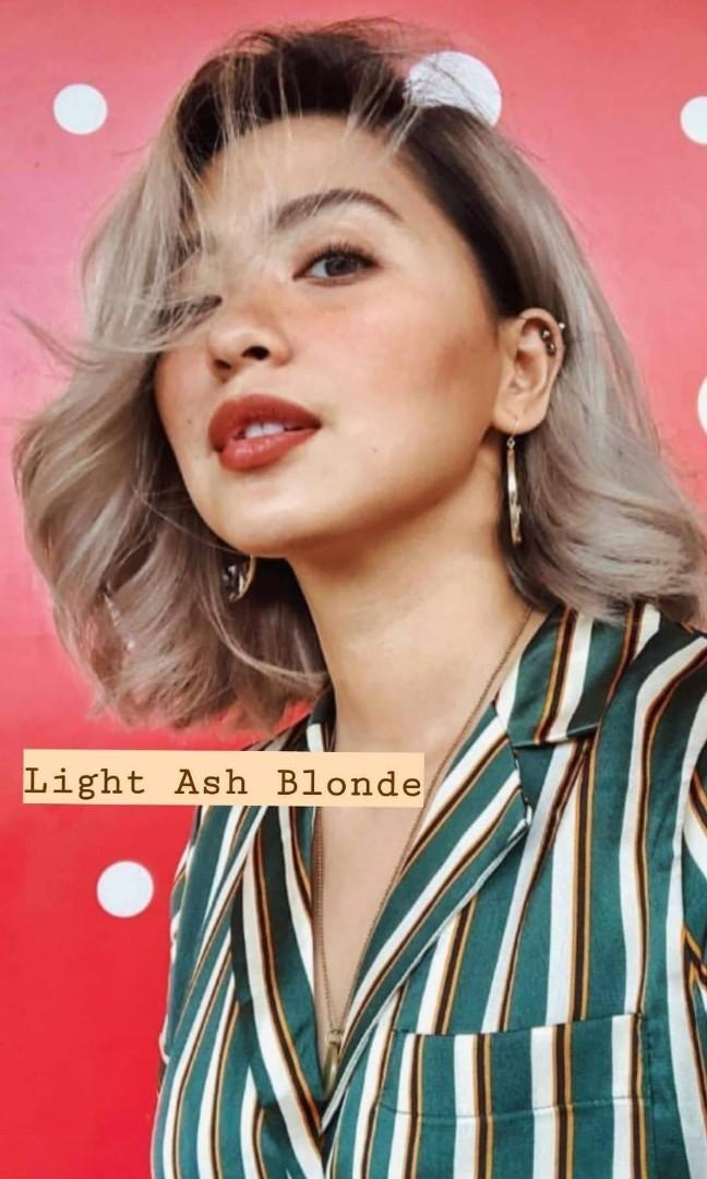 Light Ash Blonde Hair Dye W Developer Health Beauty Hair Care On Carousell