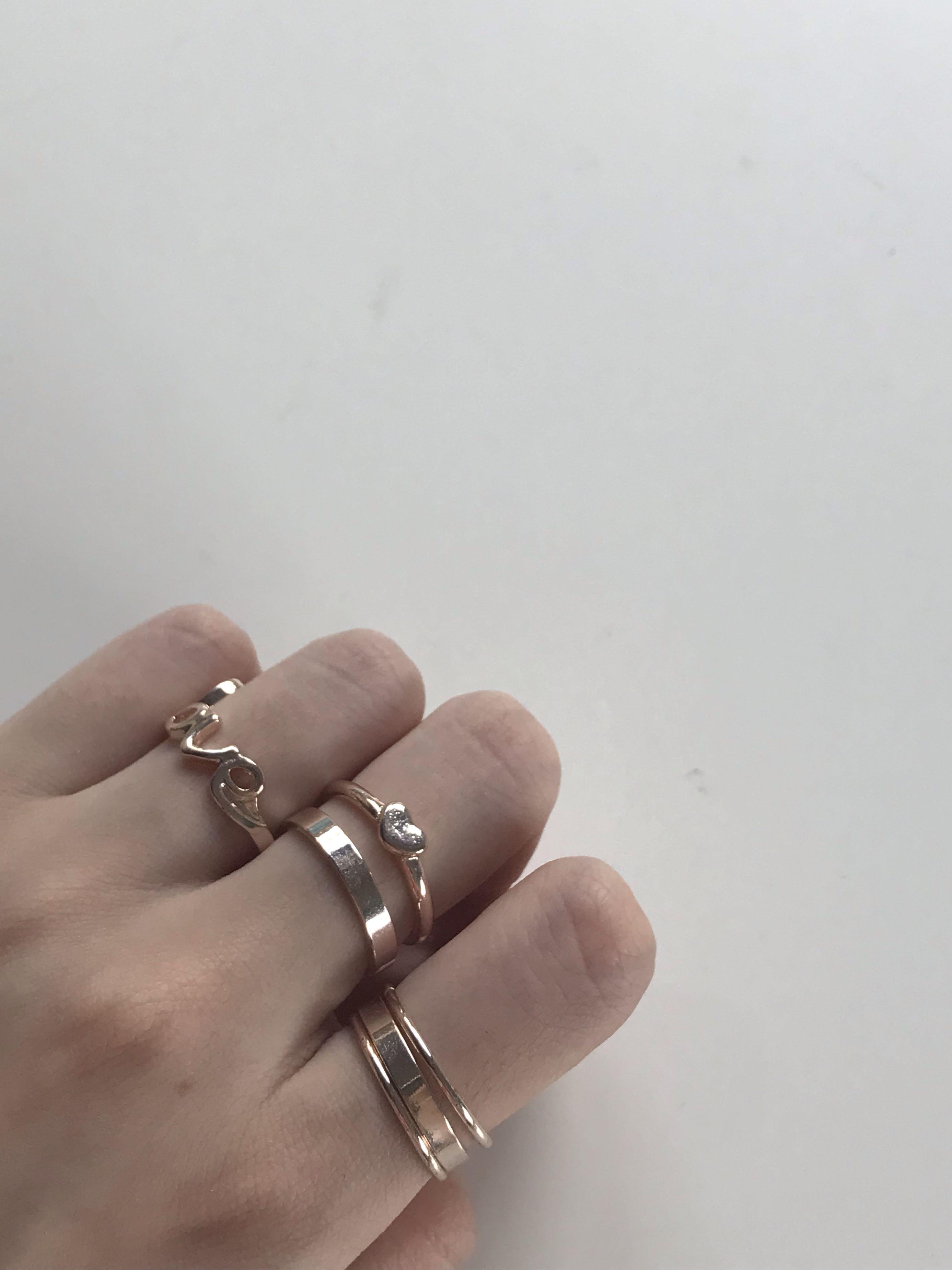 rose gold jewellery lovisa