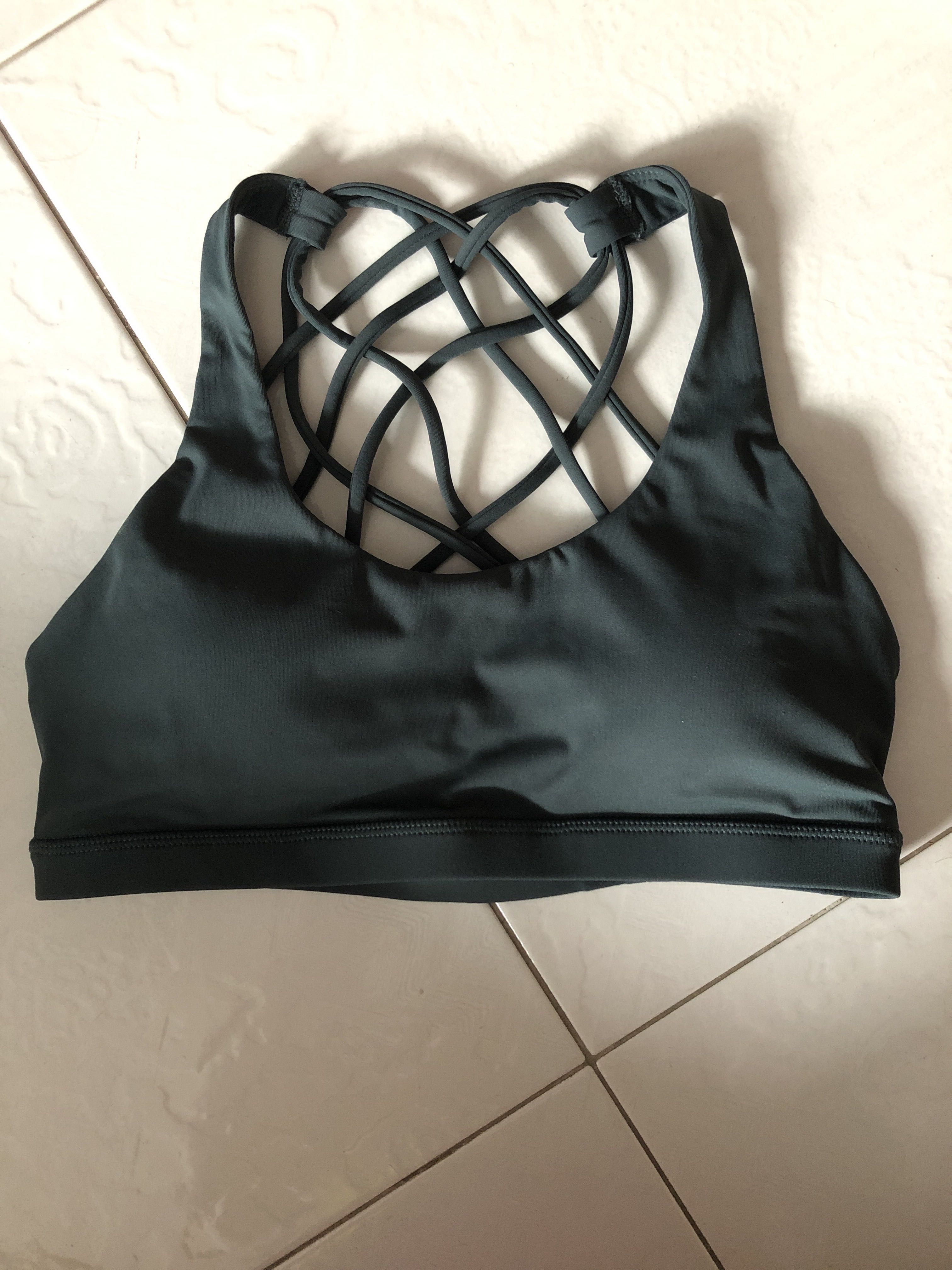 lululemon cross back sports bra