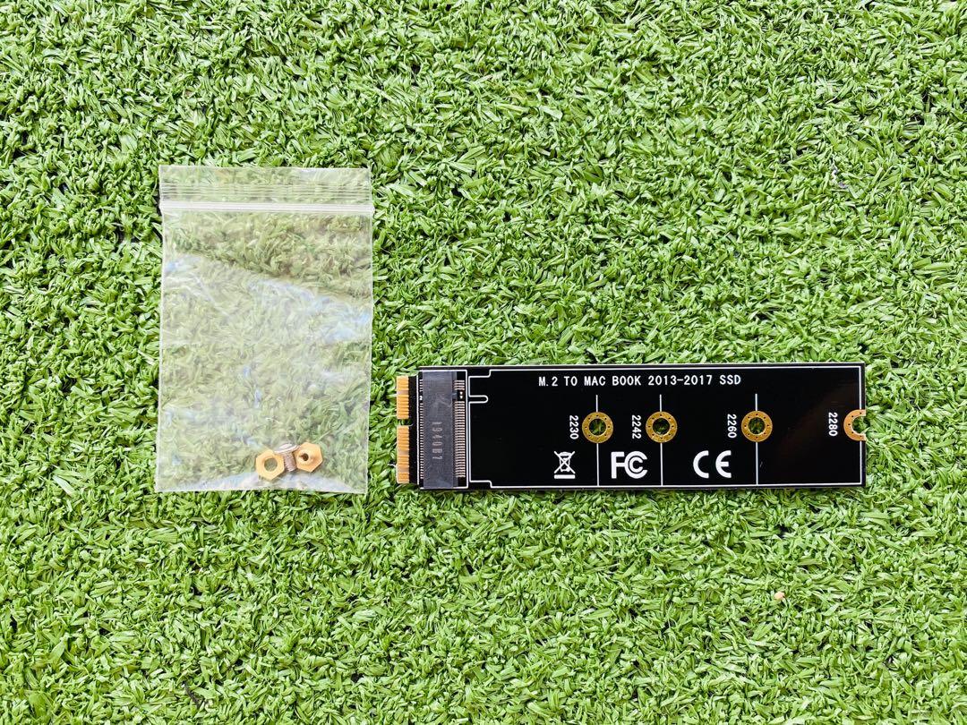 M 2 Nvme Convert Adapter Card For Macbook Air Pro Retina Ssd Kit N2sg Electronics Computer Parts Accessories On Carousell
