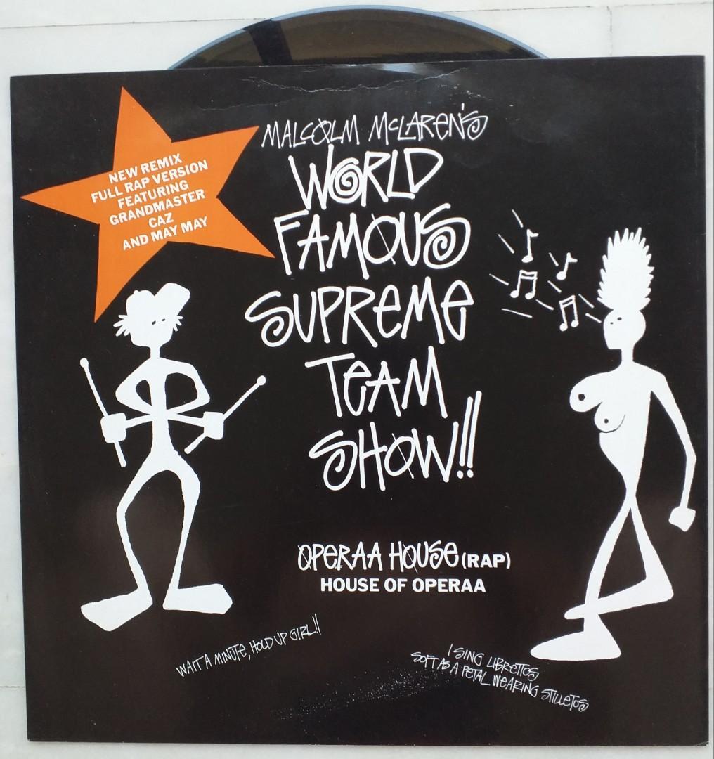 Malcolm Mclaren S 12 Vinyl Record Single Music Media Cds