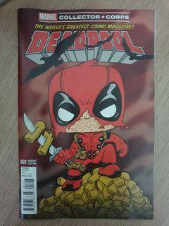Marvel Collector Corp Exclusive Deadpool 001 variant