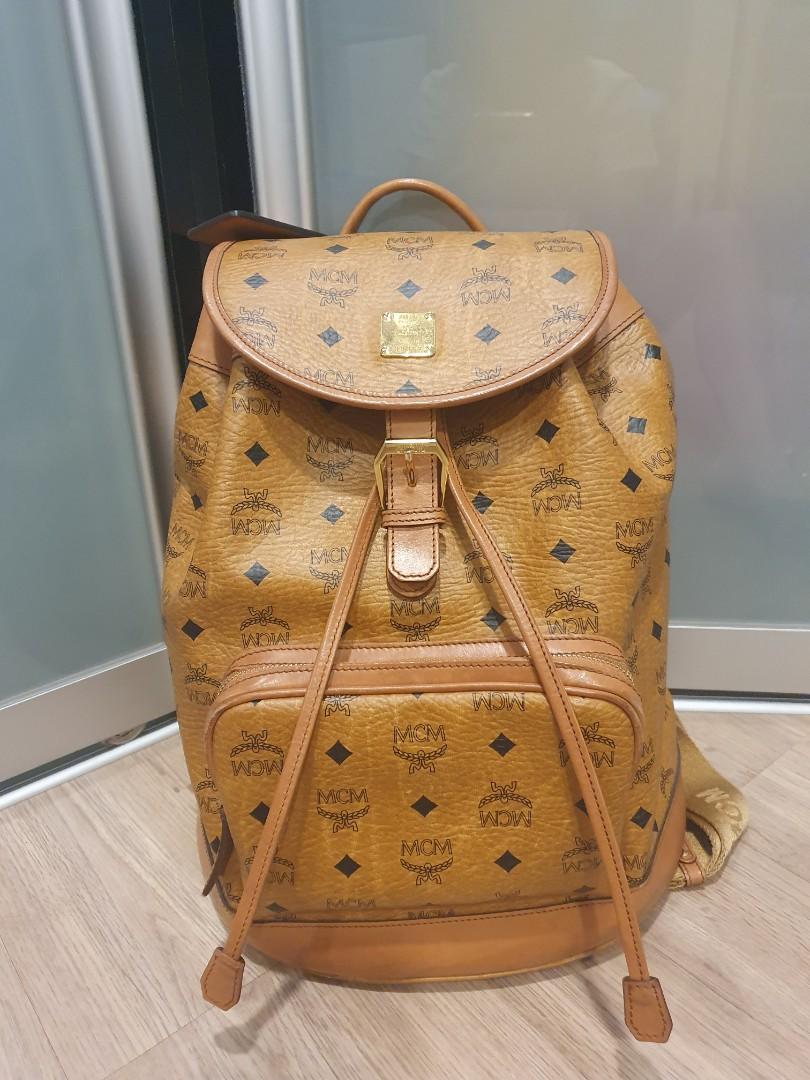 mcm heritage backpack